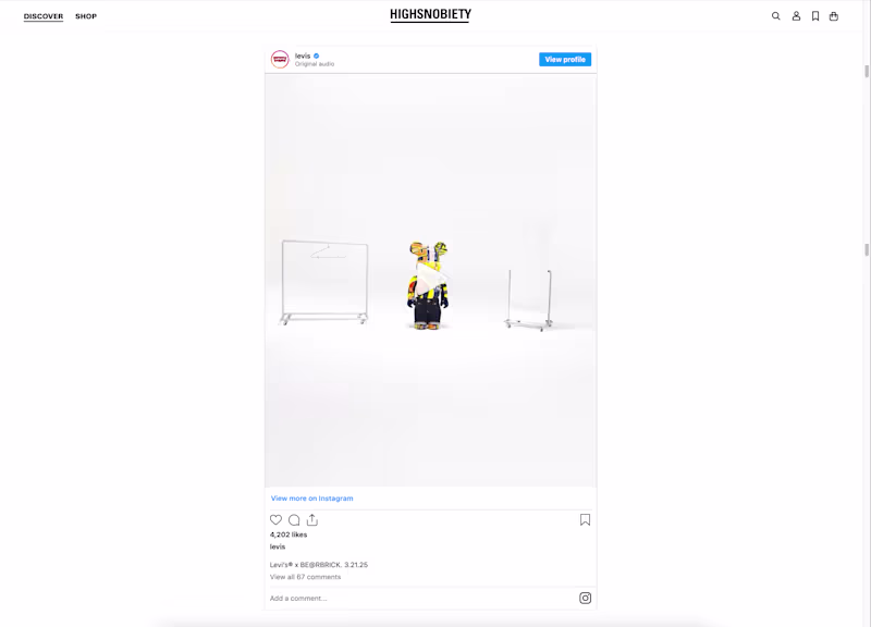 Cover image for LEVI'S - Stop-Motion
