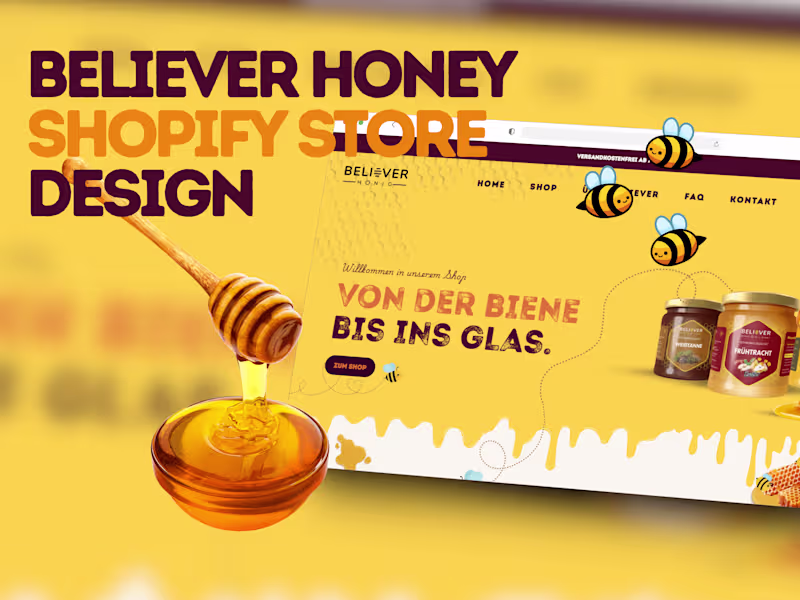 Cover image for SHOPIFY ONLINE HONEY STORE
