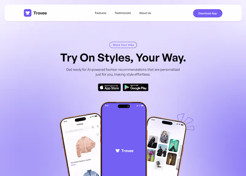 Cover image for Trovee is an AI clothing