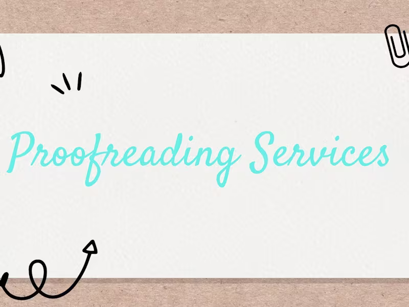 Cover image for Make sure your text is error free and reads naturally