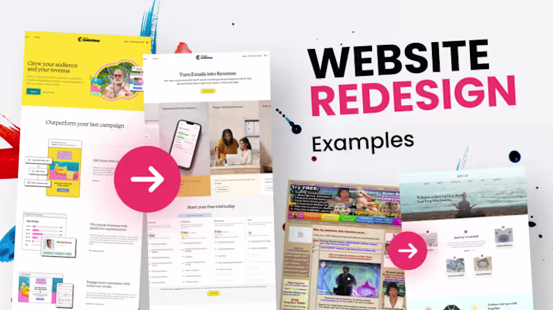 Cover image for websites redesign