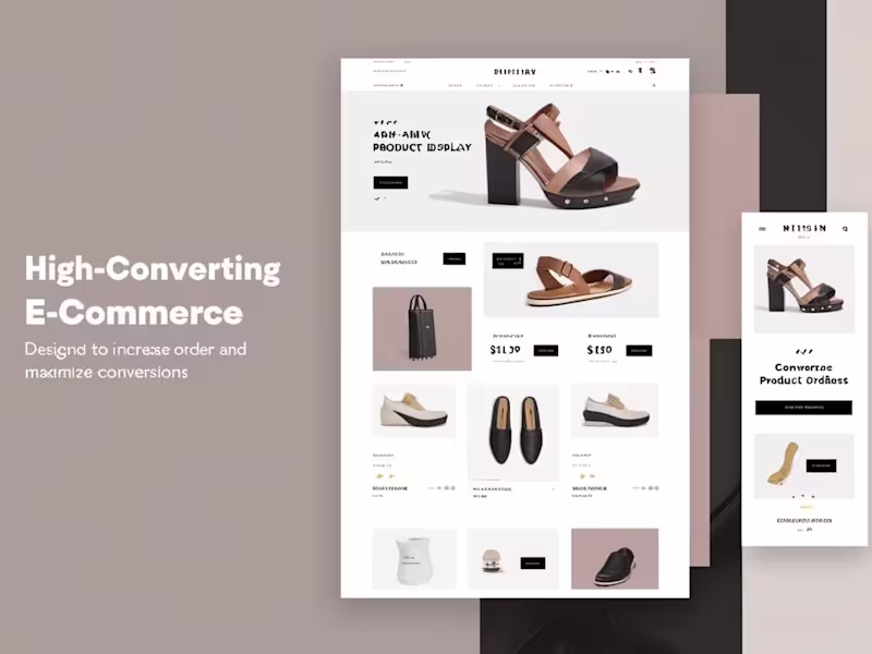 Cover image for Custom E-commerce Website for High Conversions & Growth