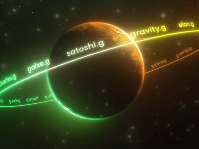 Cover image for .g Domains Launch Animation