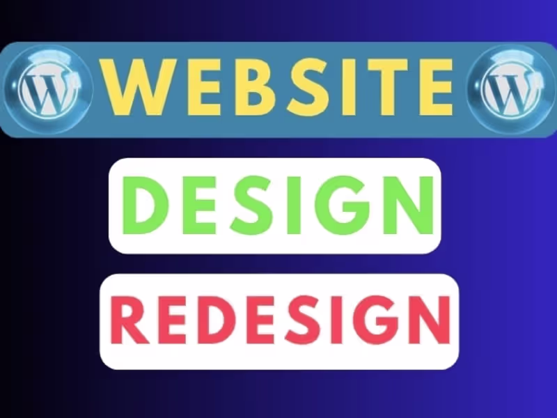 Cover image for I Will develop Your Website In Wordpress