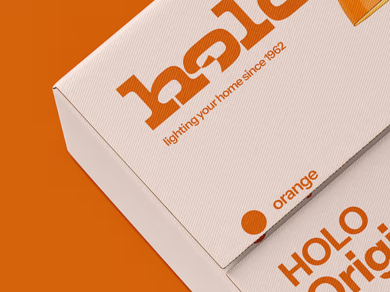 Cover image for Holo | Retro Lamp Branding