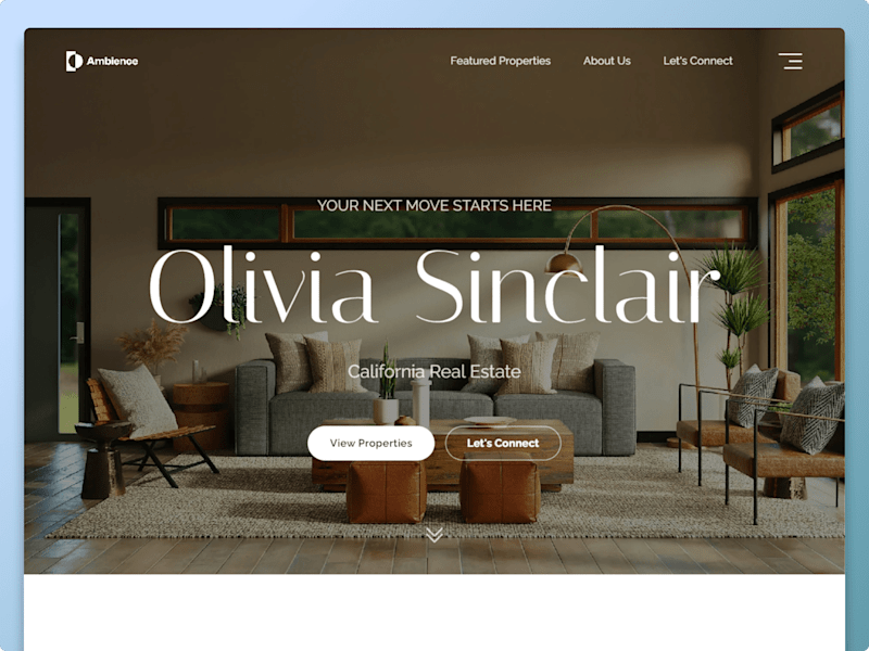 Cover image for Ambience - Real Estate Template