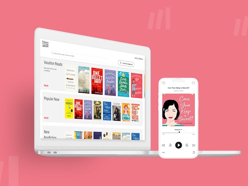 Cover image for CloudLibrary Patron UI/UX