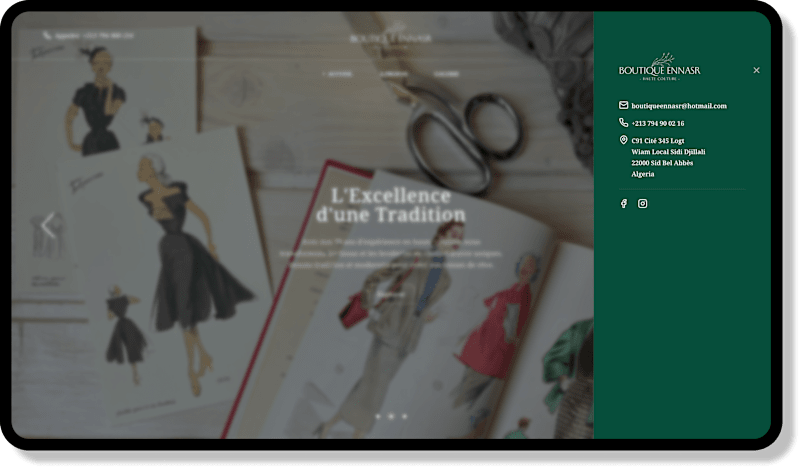 Cover image for Fashion Store Landing page