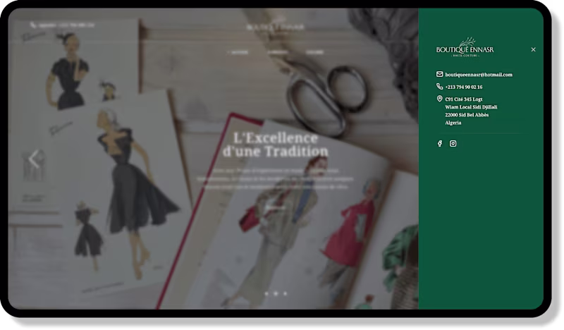 Cover image for Fashion Store Landing page