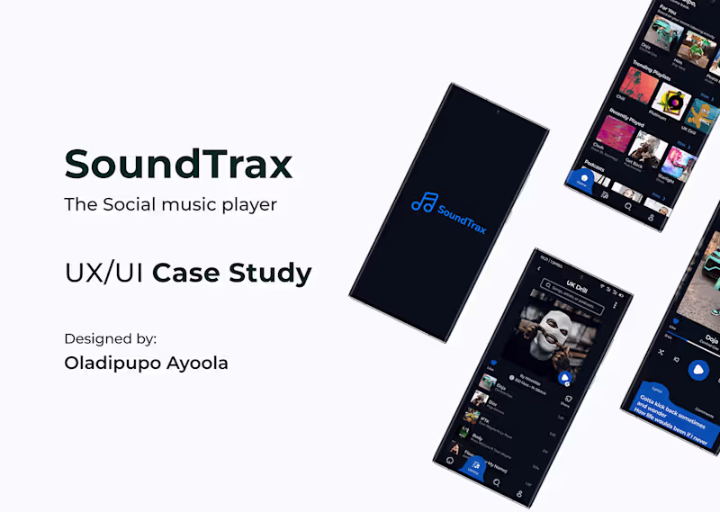 Cover image for SoundTrax - A music player case study