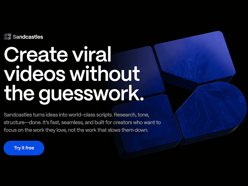 Cover image for Sandcastles | Create viral short-form videos in seconds