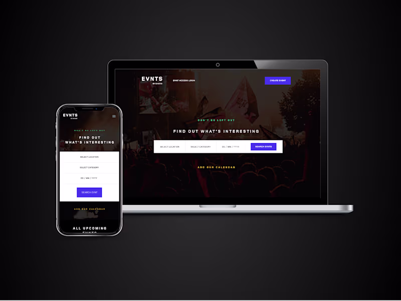 Cover image for Product Designer — Evnts by Dinaro (Ticketing Platform)