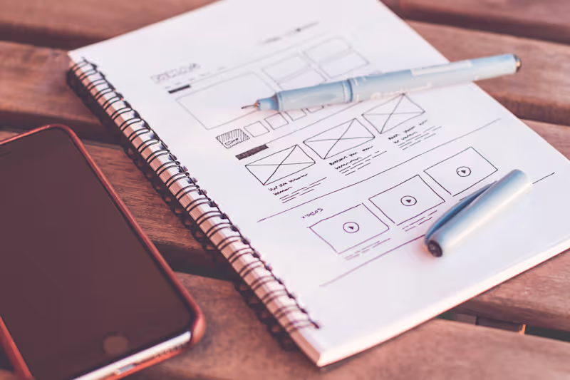 Cover image for Wireframes - Website 