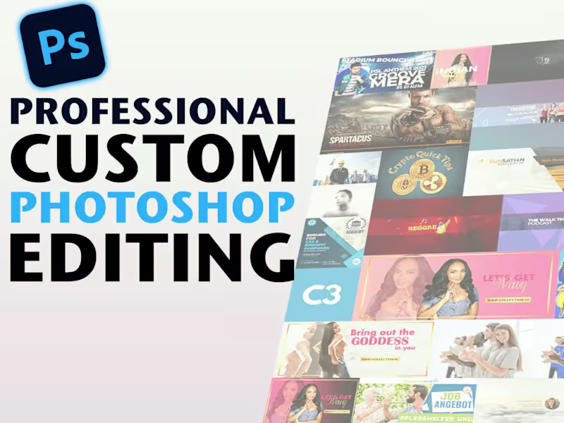 Cover image for I Will Do Any Photoshop Editing