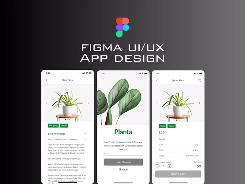 Cover image for Planta – Plant Shopping & Care Guide App