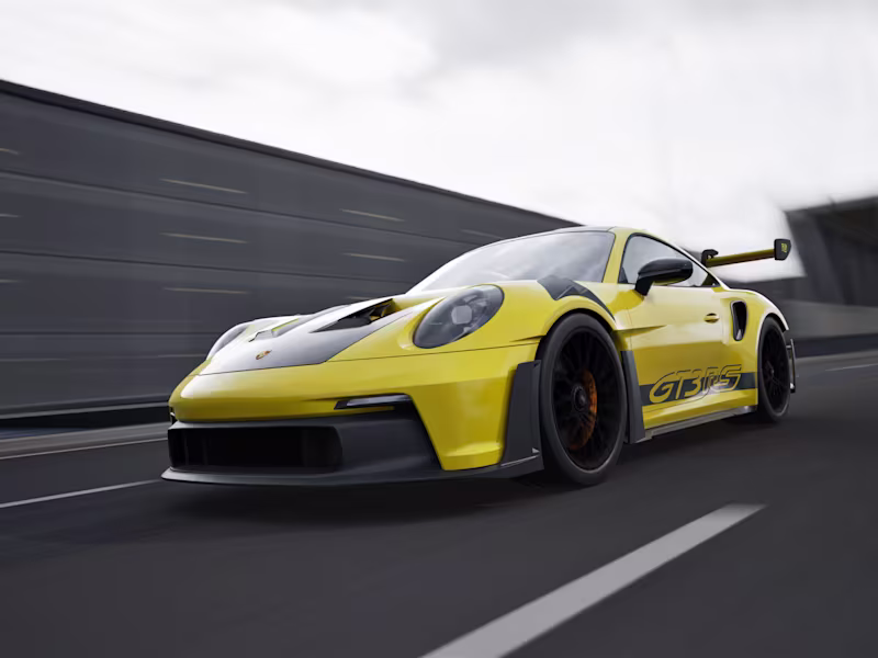 Cover image for Porsche GT3 RS: From Class-A Surfaces to Cinematic Realism