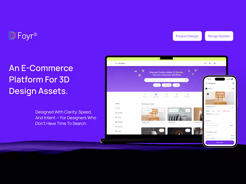 Cover image for Web App UI UX & Design System