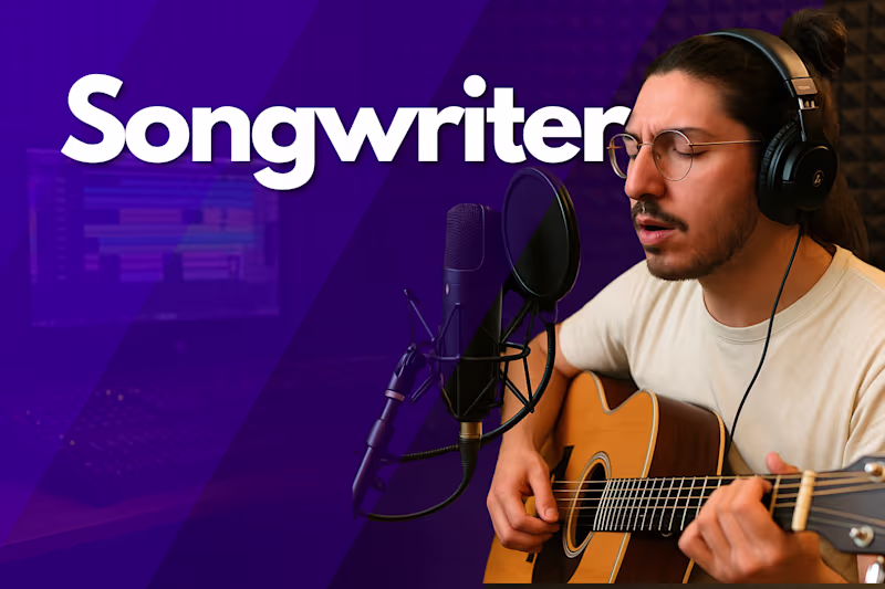 Cover image for Custom Songwriting Tailored to Your Voice or Brand