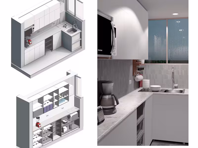 Cover image for Size doesn't matter: I'll design a fully functional kitchen