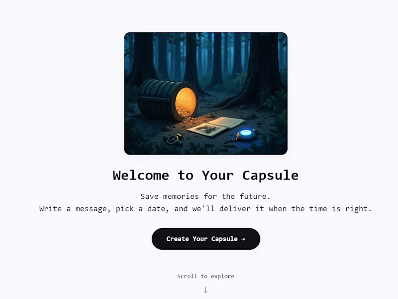 Cover image for Time Capsule