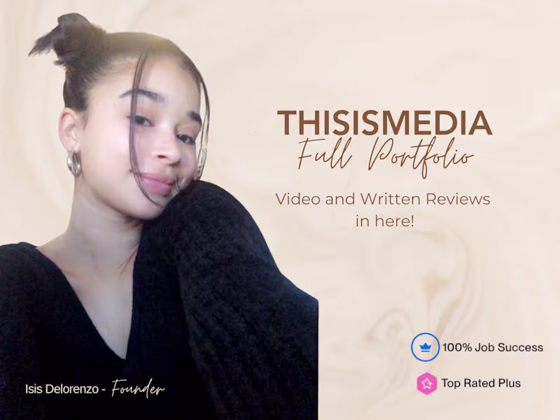 Cover image for ThisIsMedia Full Porfolio
