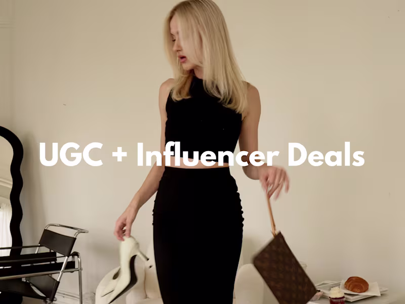 Cover image for Influencer/ UGC Parnerships