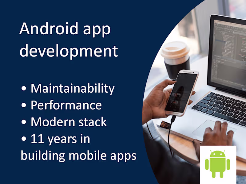 Cover image for Android app development with modern tech stack
