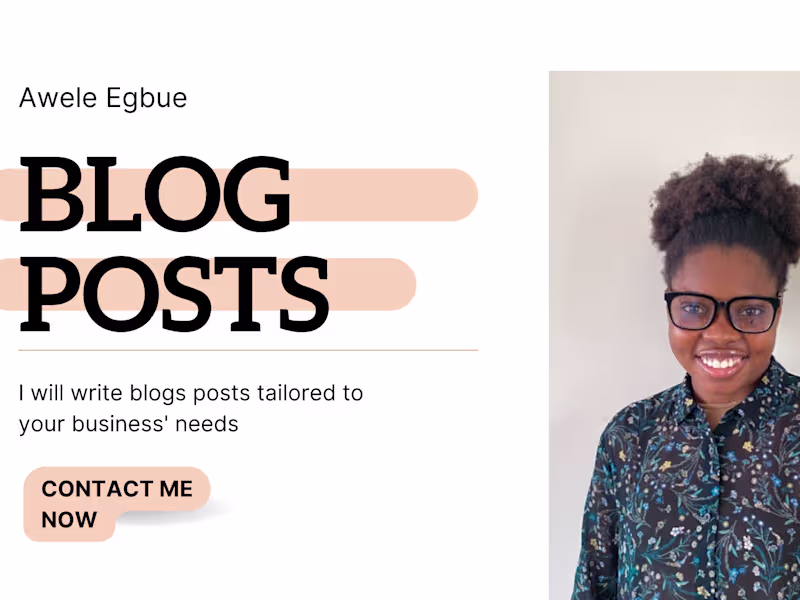 Cover image for SEO optimized blog Writing 