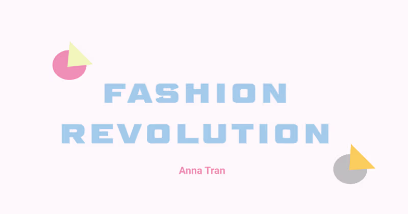 Cover image for Fashion Awareness Campaign