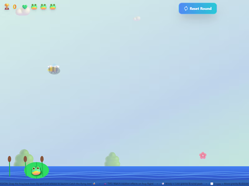 Cover image for 🐸 Frog Launchers - Physics Game