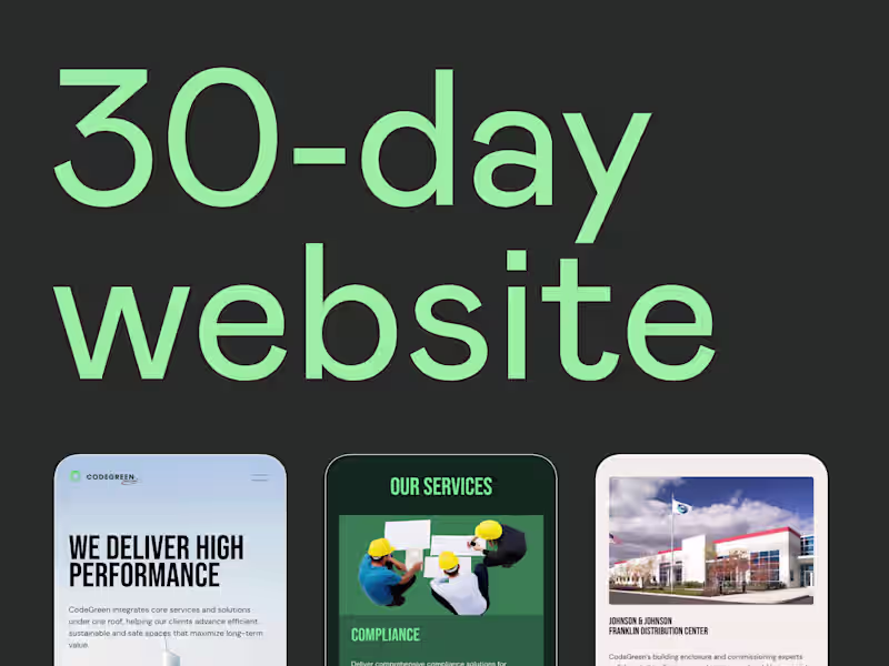 Cover image for 30-day Website