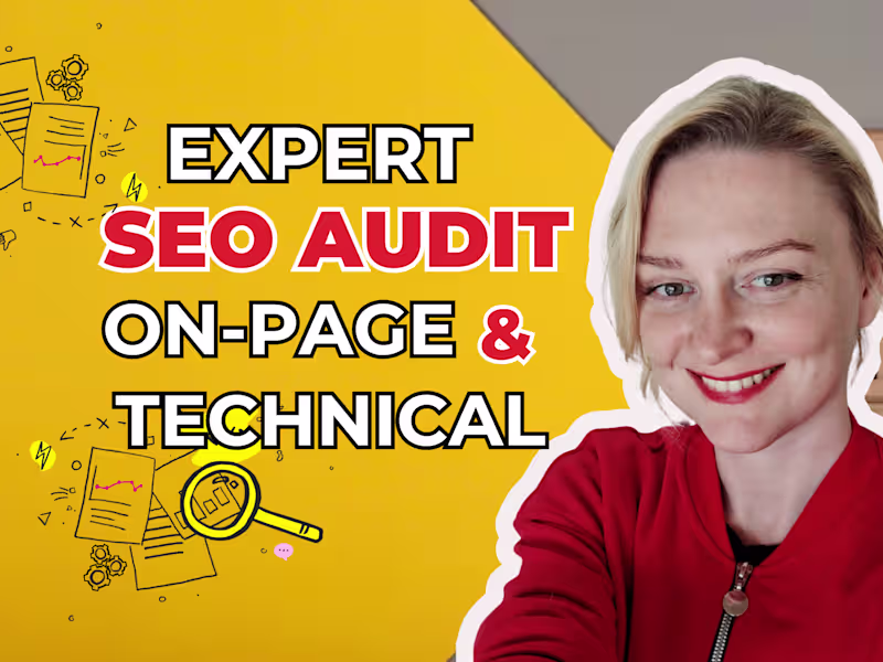 Cover image for Expert SEO audit, GSC check, penalty review & report