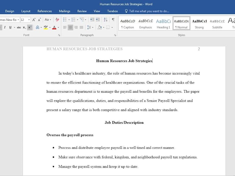 Cover image for Human Resources Job Strategies