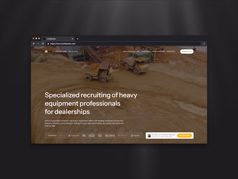 Cover image for Herk & Associates - Website Redesign