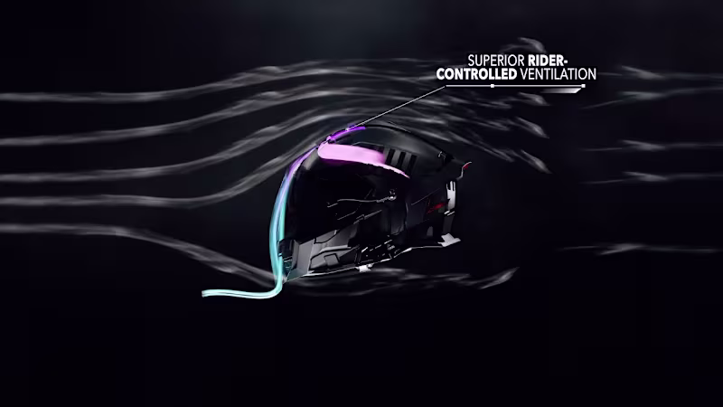 Cover image for 3D Product Animation Delta V Motorcycle Helmet - YouTube