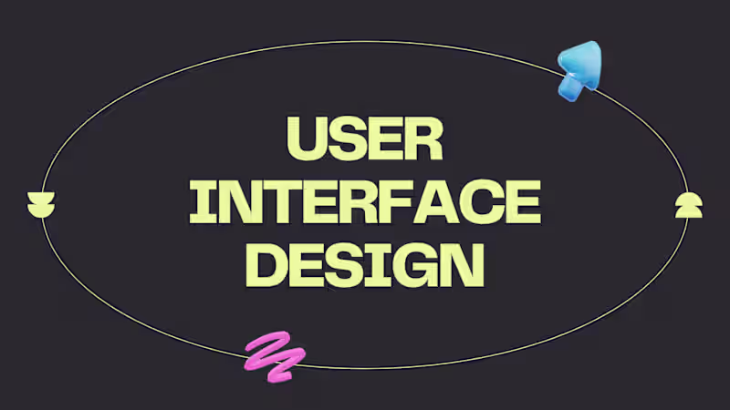Cover image for User Interface and Website Design