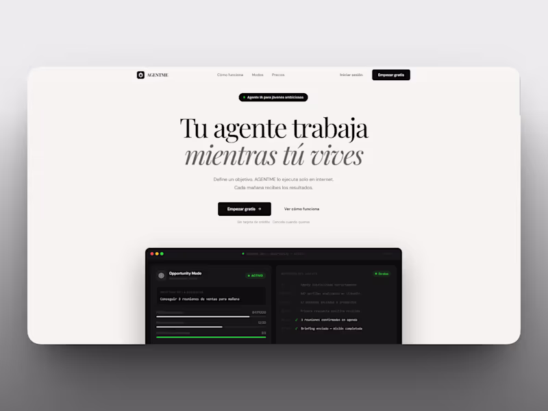 Cover image for AGENTME — AI Agent Platform for Jobs & Freelance