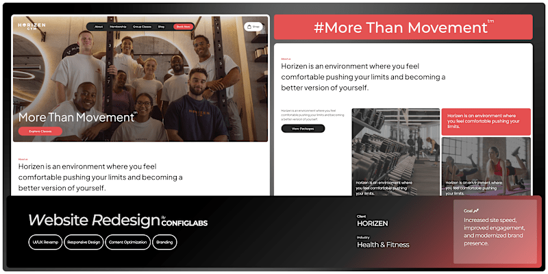 Cover image for Horizon Web UIUX Design