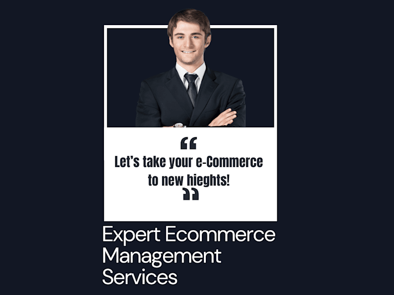 Cover image for Expert in Data-Driven E-commerce Business Development
