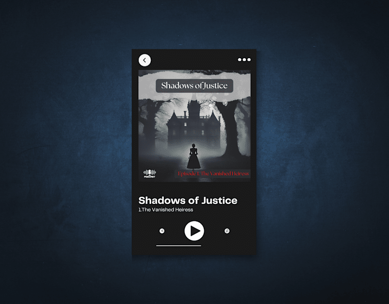 Cover image for Shadows of Justice Podcast Covers Design 2024