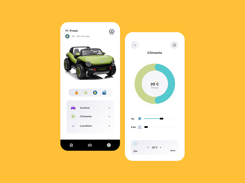 Cover image for Ai Smart Car ID. Buggy - Mobile App UXUI