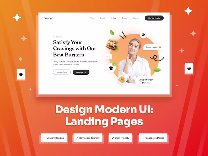 Cover image for Deliver Modern & High-Converting Landing Pages in Figma ✨