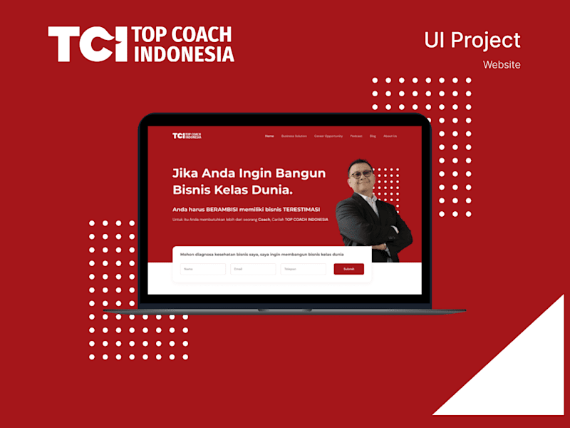 Cover image for Top Coach Indonesia | Self Branding Coach website redesign