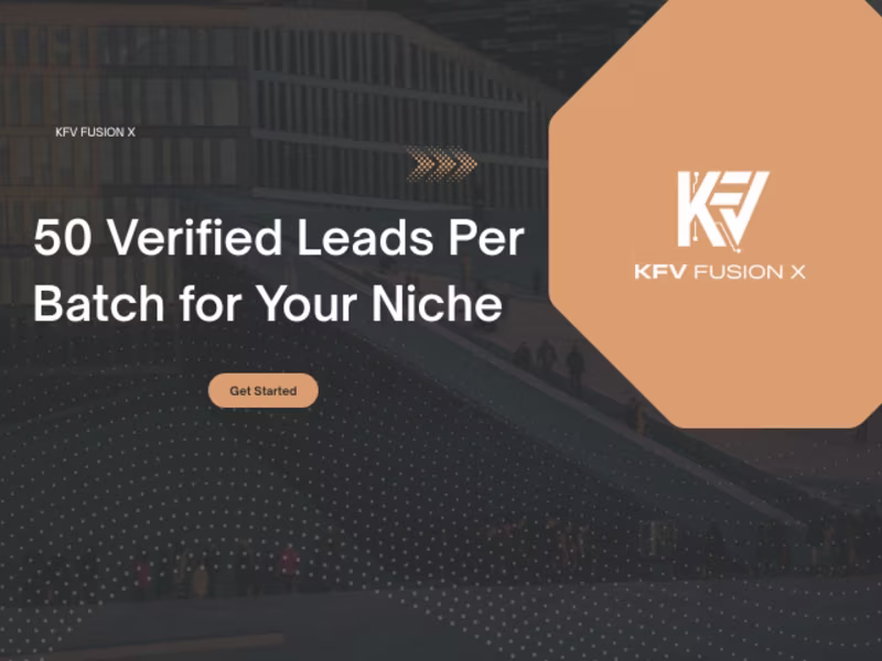 Cover image for 50 Verified Leads Per Batch for Your Niche