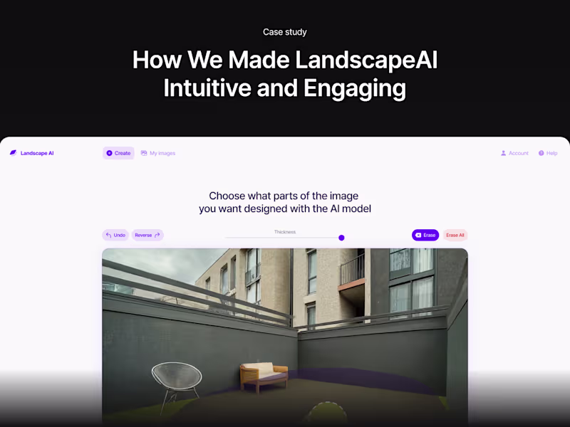 Cover image for UI/UX Redesign for AI SaaS web and mobile app