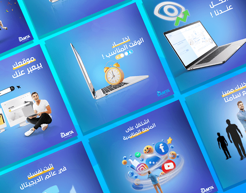 Cover image for SAMTA I Social Media on Behance