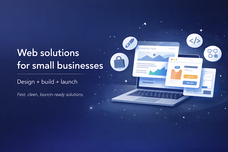 Cover image for Small‑Business Website Build (2–3 weeks)