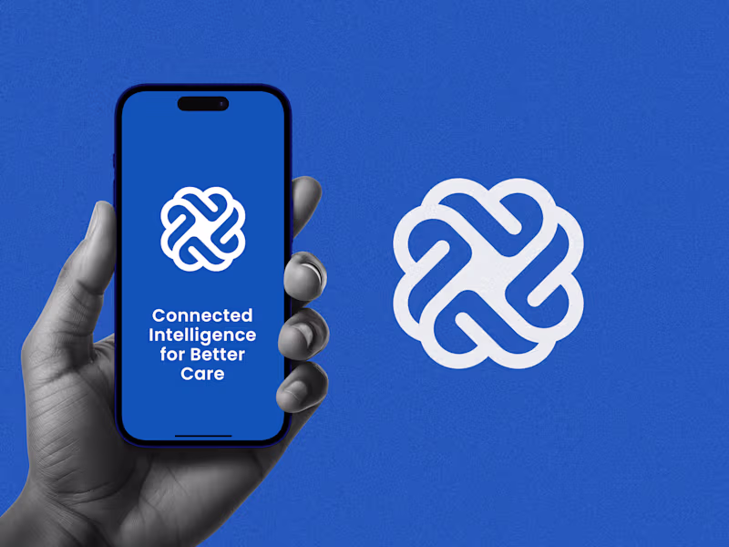 Cover image for AI-Powered Healthcare Logo — Where Tech Meets Compassion!