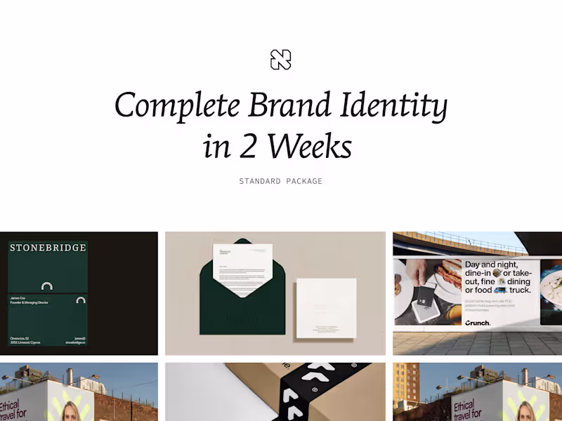 Cover image for Complete Brand Identity in 2 Weeks 
