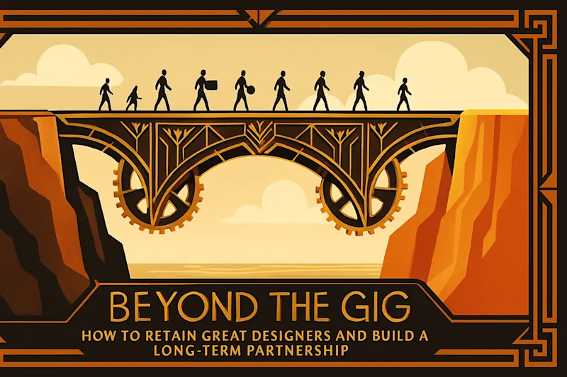 Cover image for Beyond the Gig: How to Retain Great Designers and Build a Long-Term Partnership